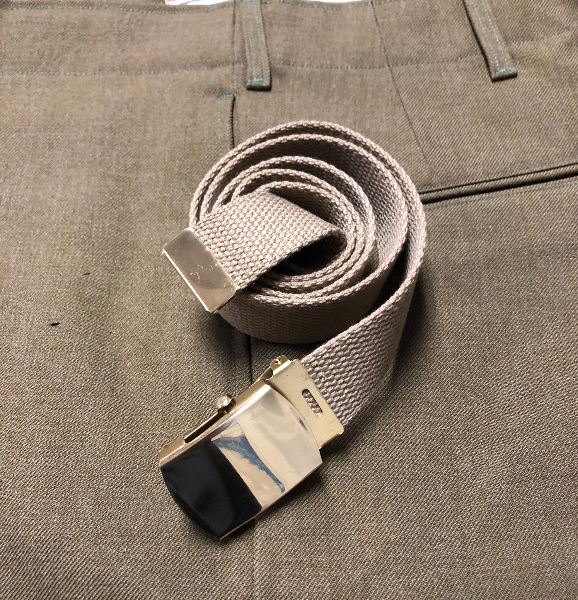 Belt, Web, Trouser